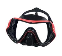 Generico Occhiali protettivi Professionali for Occhiali da Nuoto in Morbido Silicone Impermeabile, compatibili con Maschera Sub for Uomo e Donna(A)
