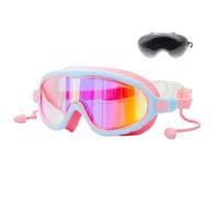 Generico Occhialini da per ragazzi - Occhiali da acqua antiappannamento 14x7x4 cm, Occhiali protettivi UV, Cinturino regolabile a tenuta stagna | Comodi occhialini da per bambini per le immersioni,