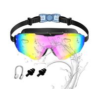 Generico Occhialini Nuoto | Maschera Ampia Visione Con Stringinaso E Tappi Orecchie | Occhialini da Nuoto per Bambini | Per Piscina Spiaggia Snorkeling Immersioni Sport Acquatici e Vacanze Estive