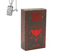 Generico Occult Tarot - Pocket Edition, Cardstock, Ideal for Beginners, Includes Cards & Necklace
