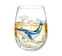 Generico Octopus Wine Glass - 420ml Clear Coastal Drinkwares