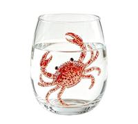 Generico Octopus Wine Glass - 420ml Clear Coastal Drinkwares