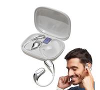 Genérico Offene Kopfhörer - Laufkopfhörer Mit Über-Haltung | Lange Akkulaufzeit Für Motorrad Flugzeug Radfahren Training Reisen Und Sport