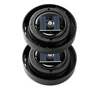 Generico Olar Light Replacement Lid - | 2pcs Solars Lantern Replacement Lights Waterproof Garden Light Top For Pathway Patio Deck Yard Outdoor Solar Lamp Repair Parts