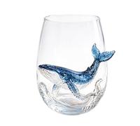 Generico Old Fashioned Glass - Animal Design Clear Whiskey Tumbler Gift