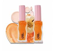 Generico Olio per le Lips, Nourishing Lip Moisturizer, Hydrating Lip Lightening, Shiny Transparent Lip Gloss Plumping, for Dry Lips (02#)