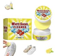 Generico Olite White Shoes Cleaner, 2025 New Olite All-Purpose Rinse-Free White Shoe Cleaner Cream with Sponge, For Leather, Canvas & Rubber Shoe (1pcs)