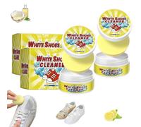 Generico Olite White Shoes Cleaner, 2025 New Olite All-Purpose Rinse-Free White Shoe Cleaner Cream with Sponge, For Leather, Canvas & Rubber Shoe (2pcs)