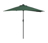 Generico Ombrello da Giardino Verde 294 x 150 x 223 cm