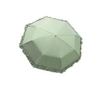 Generico Ombrello in pizzo a quadretti con parasole dal design pieghevole e ombrello antipioggia per uso quotidiano e in viaggio