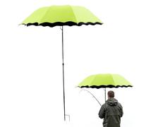 Generico Ombrello parasole a forma di pianta - Parasole a ortensia | Ombrellone da terra impermeabile | Ombrello pieghevole a doppio uso copertura protettiva per piante esterno grande diametro 95cm