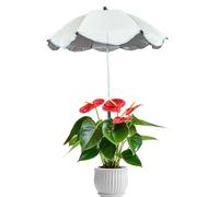 Generico Ombrello per Piante - Picchetto Da Terra Stabile Regolabile In Altezza Resistente Ai Raggi UV | Parasole Per Piante E Fiori,Da Cortile, Sentiero, Patio, Balcone, Prato, Prateria E Portico