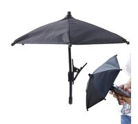 Generico Ombrello per telefono, parasole per cellulare - Supporto per telefono Supporto per parasole - per ruotabile a 360° Visiera, supporto per ombrellone per, copertura p