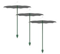 Generico Ombrellone Da Balcone, Tre Ombrellino Per Piante, Ombrello Da Sole, Diametro 26,5 Cm, Resistente Ai Raggi UV, Adatto A Balconi E Giardini, Adatto A Frutta, Fiori E Verdura