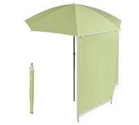 Generico Ombrellone da Esterno Multifunzione Portatile per Campeggio con Protezione Solare UV E Impermeabile, Picchetto da Terra, Ombrellone Regolabile per Giardino, Terrazza(Green)