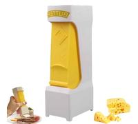 Generico One-Touch Butter Cutter, One Button Butter Slicer and Storage Case, Portable Butter Slicer Gadget Dispenser, Efficient Stainless Steel Butter Blade Dispenser for Bread, Cakes, Cookies (1pcs)