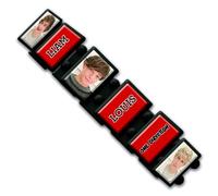 Generico OneDirection Braccialetto Espandibile, Nero