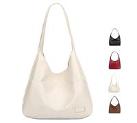 Generico Ooomay Bag, Ooomay Maya Shoulder Bags, Stylish, Spacious, Durable, Versatile, Ideal for Daily Use, Leather Casual Trendy (White)
