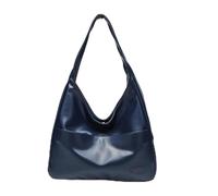 Generico Ooomay Bag, The Maya Bag, Ooomay Maya Tote Shoulder Bags for Women, Leather Casual Trendy Soft Bags Room (Blue)