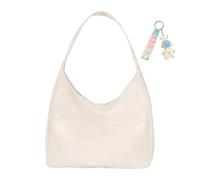 Generico Ooomay Maya Tote Bag, The Maya Shoulder Bag by Ooomay, Vegan Leather Trendy Soft Spacious Yet Slim Design (beige)