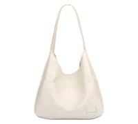 Generico Ooomay Shoulder Bag, Ooomay Tote Bag, Vegan Leather Trendy Soft, for Women's (White)