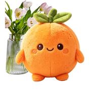Generico Orange Plush Toy - 4.72 Inches, Soft Fruit Doll, Collectible Decor | Cute Stuffed Design, Soft Plush Material | Decorative Accent For Sofa, Bed, Couch, Dorm Shelf, Living Room And Bedroom