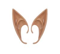 Generico Orecchie di Elfo 1 Paio Fata Pixie in lattice per Halloween Cosplay Fancy Dress Party Performance Accessori costume Fantasma Alien Vampiro Demone
