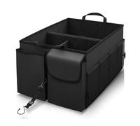 Generico Organizer Bagagliaio Auto per Mercedes W223 Clase S 2021,Grande Capacità 68L, Scomparti Multipli e Pieghevole, Tessuto Oxford 600D Solido e Durevole, Ricambi Auto
