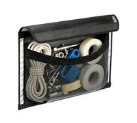 Generico Organizer Barca | Borsa A Rete Autoadesiva | Organizer Attrezzi Da Pesca Barca,Per Attrezzi, Attrezzatura, Guanti, Da Pesca, Kayak, Outdoor, Viaggi, Crociera