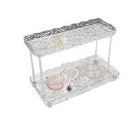 Genérico Organizer da bagno a 2 ondulato, elegante e bello