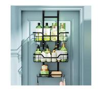 Generico Organizer Da Porta Con Tasche E Ganci Visivi, In Metallo, Retro Della For Il Bagno Camera Letto