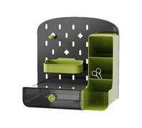 Generico Organizer da scrivania con pannelli forati, organizer da scrivania con pannelli forati, Portaoggetti da per la scuola, Scaffale organizer da con pannello forato, per riporre per la