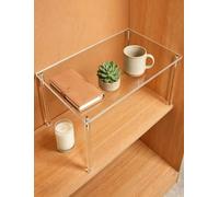 Generico Organizer for espositore in acrilico trasparente, ripiano multistrato salvaspazio for oggetti da collezione, prodotti di bellezza e decorazioni for la casa(H20cm,50x30cm/19.7x11.8in)