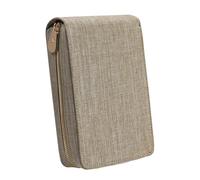 Generico Organizer per Ferri da Maglia - Pochette con Cerniera, Multistrato, Completamente Vuota e Portatile - Astuccio fcon Scomparti Perf Ferri circolari,per uncinetti, rocchetti, Viaggi, incontr