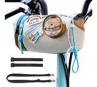 Genérico Organizer per manubrio della bicicletta, impermeabile, da 2 litri, organizer anteriore per bicicletta, da uomo, da viaggio, per donne, escursioni in montagna