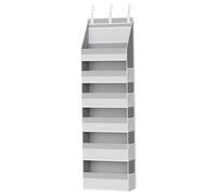 Generico Organizer per Porta | 6 Livelli Portaoggetti Verticale Con Ganci - Organizer E Contenitore Per Porta - Per Cucina Lavanderia Cameretta Camper Armadio Bagno Dormitorio Camera Da Dispensa