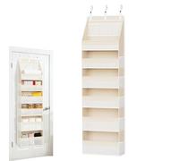 Generico Organizer Per Porta, 6 Livelli Portaoggetti Verticale Con Ganci, Storage Dietro La Porta, per camera da, dispensa, cucina, lavanderia, cameretta, camper, armadio, bagno, dormitorio