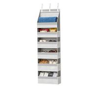 Generico Organizer per Porta,Organizzazione Verticale Per Armadio A 6 Livelli Con Ganci - Storage Dietro La Porta,Per Cucina Lavanderia Cameretta Camper Armadio Bagno Dormitorio Camera Da Dispensa