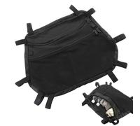 Generico Organizer per roll-bar, borsa da tetto, Borse per attrezzi ATV | Borsa portaoggetti posteriore impermeabile con capacità in nylon, con tasche multiple per bastoncini da trekking, barra