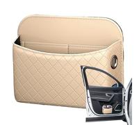 Generico Organizer Per Sedile Centrale Auto - Scatola Portaoggetti In Pelle PU 17,5 Pollici | Organizer Autoadesivo Per Fessure Del Veicolo - Supporto Pratico Per La Console, Autovan, SUV