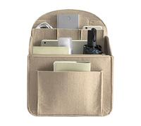 Genérico Organizer per Zaino - Organizer Multifunzione Con Cerniera, Divisore Leggero Zaino Con Molteplici Tasche Per Tablet Bottiglie Accessori Elettronici Libri Telefono