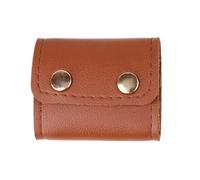 Generico Organizer portatile per gioielli, pieghevole, ad arrotolabile, custodia piccola, dotato di chiusura, porta, impedisce alle collane di aggrovigliarsi, classificazione degli orecchini, custodi