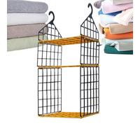 Generico Organizzatore Appendibile Per Abiti Da Guardaroba - Ripiani Organizzatore Appendibile Per Conservare,Soluzioni Di Archiviazione Per Armadio Con Mensole Per Oggetti Vari, Librerie E Toilette