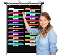 Generico Organizzatore Di Documenti Per La Parete,Tasca Portadocumenti Appendibile | Organizzatore Per Documenti Di Ufficio | Per Uso In Affari Casa Viaggio Ufficio Università Aula E Posto Di Lavoro