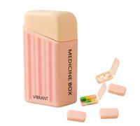 Generico Organizzatore Di Pillole Da Viaggio | Portapillole Settimanale | Dispenser Per Farmaci E Integratori | Custodia Per Viaggi Business Vacanze E Esterno