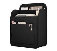 Generico Organizzatore per Interno Zaino | Inserto per Piccoli Zaini con Molte Tasche - Organizzativo Leggero in Feltro per Cosmetici Elettronici Ombrelli Borracce da Viaggio Uomini