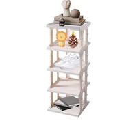 Generico Organizzatore Per Scarpiera Pieghevole - Scaffale Da 27,36 Pollici | Materiale PP 5 Livelli 1390 G Scarpiera Stabile Per Corridoio, Camera Da, Appartamento E Ordine Nella Vita Di Tut