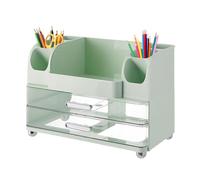 Generico Organizzatori Trucchi da Toeletta - Ripiano Organizzatore per Cosmetici da Scrivania - Organizzatore Con Cassetto Per Cosmesi Gioielli Medicinali Cassettiera Bagno Cucina