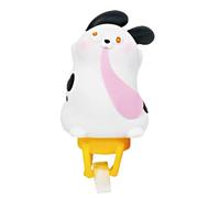Generico Ornament for Bike Handlebar, Bike Handlebar Figurine Cartoon Animal, Accessory for Scooter Cycling Riding Kids Outdoors Sports Motor STEM Motorcycle Helmet