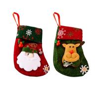 Generico Ornamenti di Natale in Legno | Decorazioni Albero | Babbo Natale & Pupazzo di Neve Appesi | Campana, Calza & Pallina | Decorazioni Albero & Festa Casa